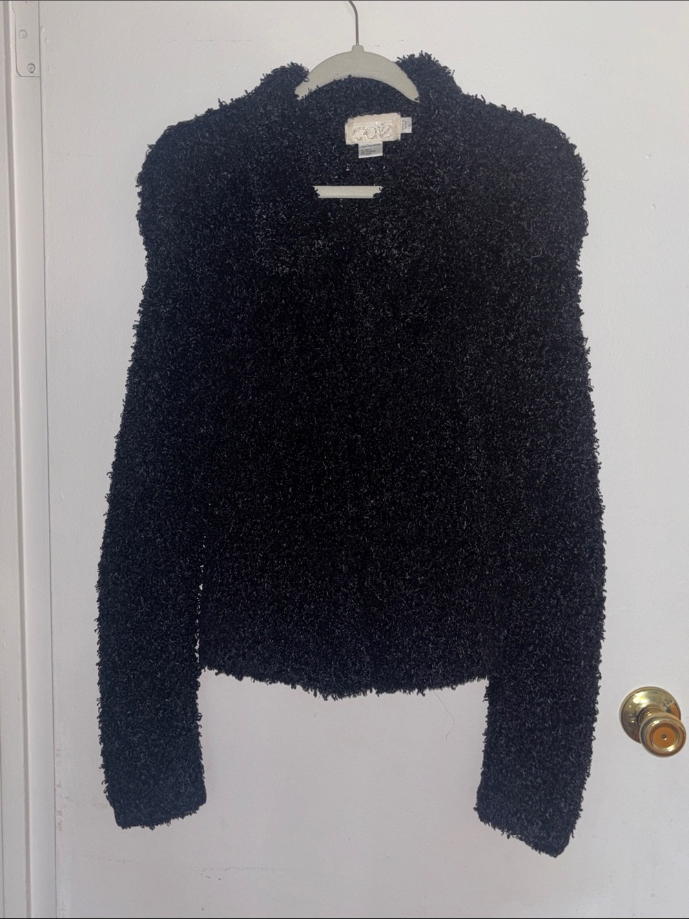 Cache Black Teddy Jacket for Women